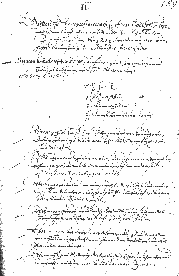 Gütbuch von 1615 - Simonsberg