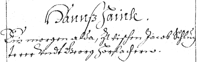 Eintrag im Schatzungsbuch von 1680 Bd129