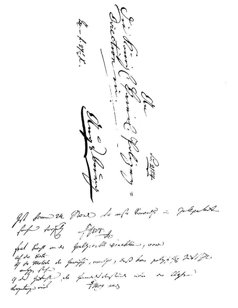 Beantragung eines Klassen-Zoll-Patents 1808