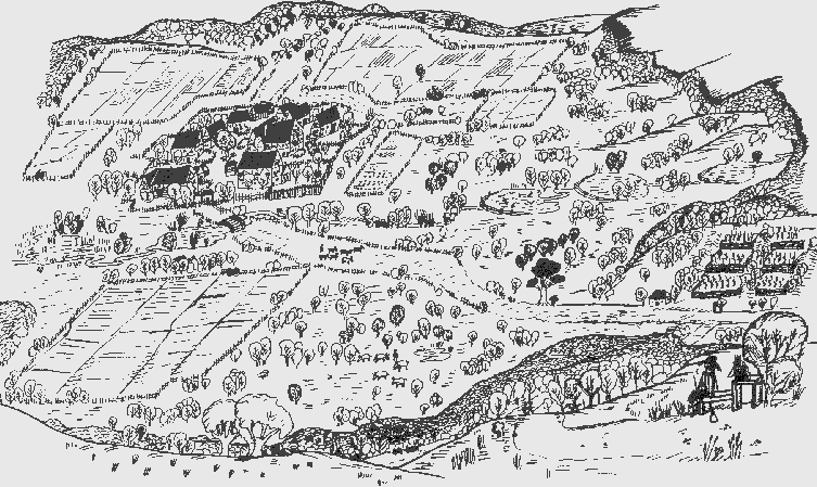 Hohenloher Dorf um 1600