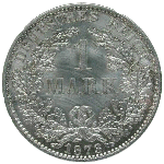 Deutsches Reich, 1 Mark 1873 Berlin