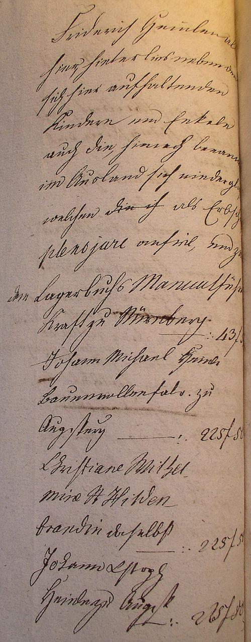 Inventarium zur Real-Abtheilung", 1812