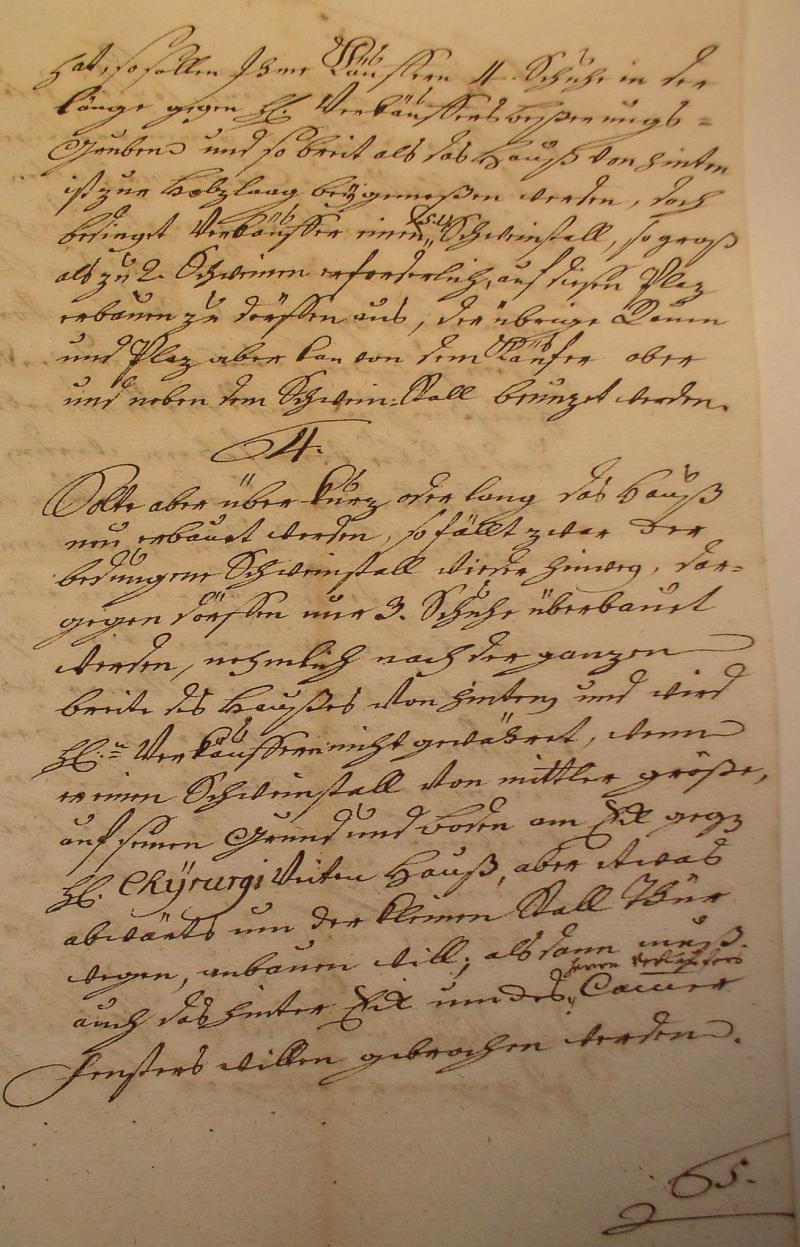 Kauf-Brief 1768