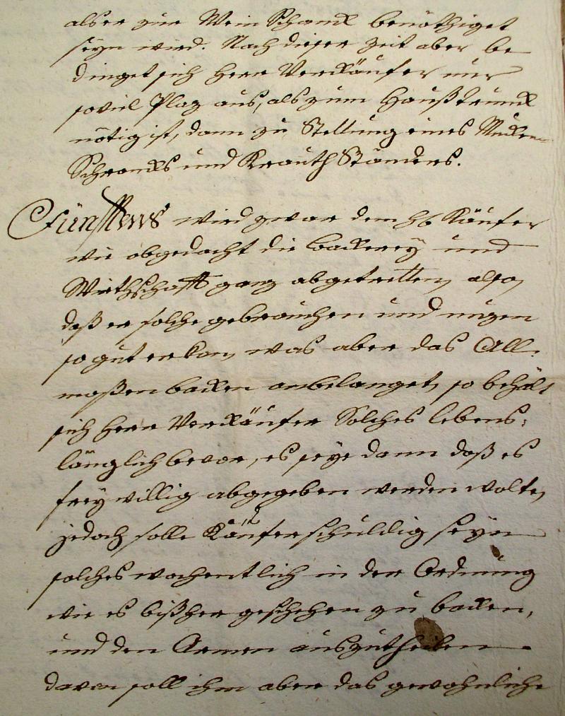 Kauf-Brief 1782