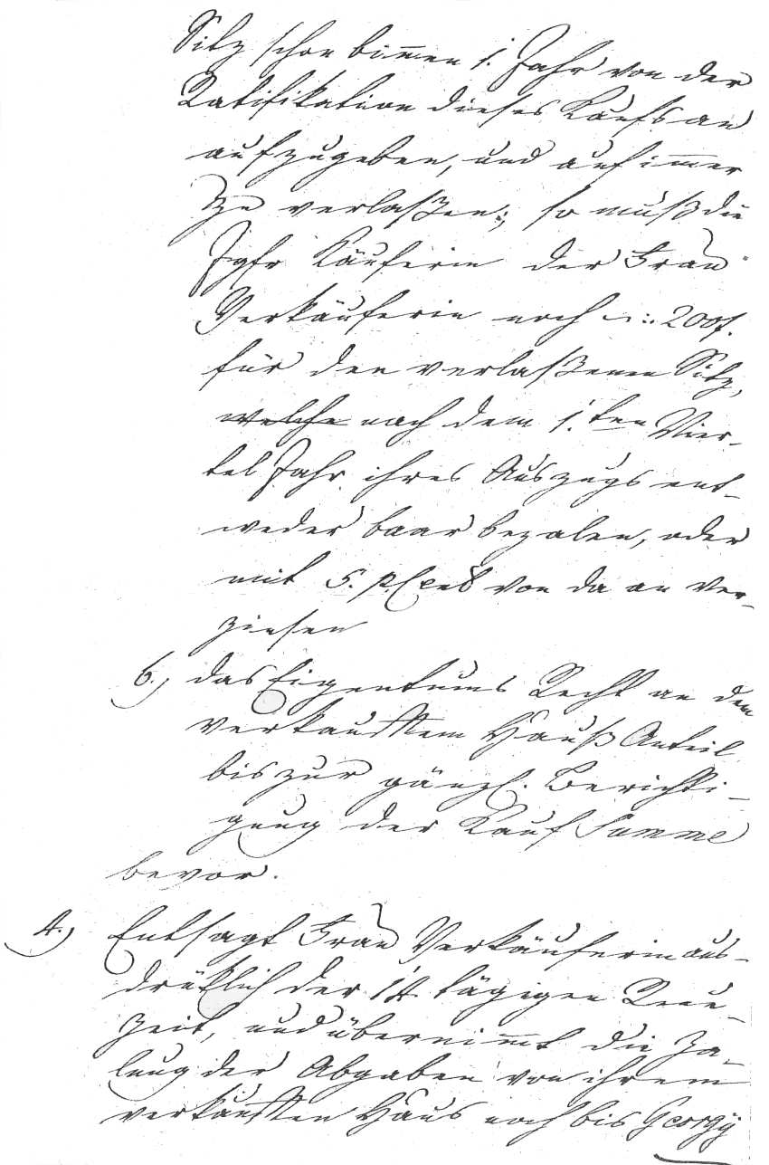 Kaufbrief von 1813