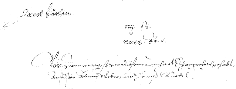 Eintrag im Gültbuch von 1615 Teil 1