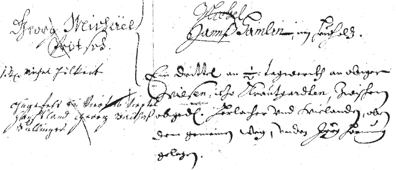 Eintrag im Schatzungsbuch von 1680 Bd 131
